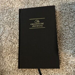 Black Gratitude Journal